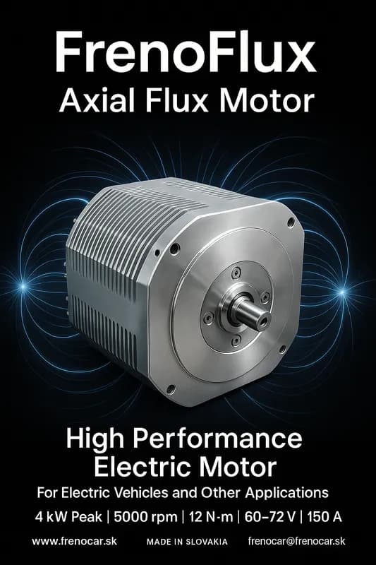 Detail konštrukcie motora FrenoFlux